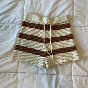 Lulu’s Striped Knit Shorts